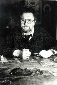 Художник-реставратор Г.В.Жаренков. 1970-е гг. Художник-реставратор Г.В.Жаренков. 1970-е гг.