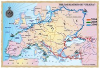 2. Маршрут экспедиции на паруснике КИЛИКИЯ 2. Маршрут экспедиции на паруснике КИЛИКИЯ