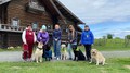 Необычные гости на острове Кижи