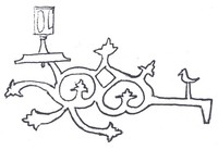 Свещник (часть паникадила) Свещник (часть паникадила)