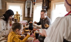 Праздничные посиделки у заонежской печи